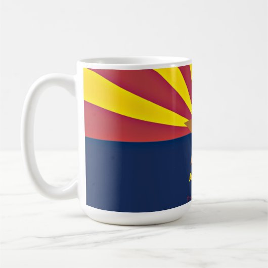 Flagge Arizona Kaffeetasse (Links)
