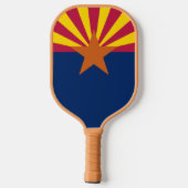 Flagge Arizona Pickleball Schläger (Rückseite)