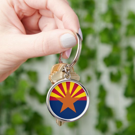 Flagge Arizona Schlüsselanhänger (Hand)