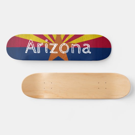 Flagge Arizona Skateboard (Horizontal)