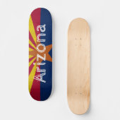 Flagge Arizona Skateboard (Vorderseite)