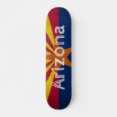 Flagge Arizona Skateboard (Vorne)