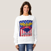 Flagge Arizona USA Sweatshirt (Vorne ganz)