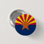 Flagge Arizonas, Flagge von Arizona Button (Vorne & Hinten)
