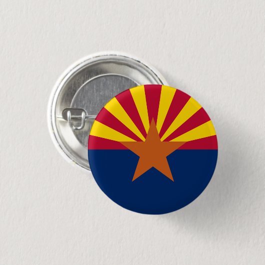 Flagge Arizonas, Flagge von Arizona Button (Vorne & Hinten)