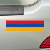 Flagge Armeniens Autoaufkleber (Auf Auto)