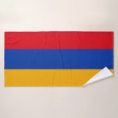 Flagge Armeniens Badehandtuch (Badehandtuch)