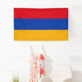 Flagge Armeniens Banner (Insitu)