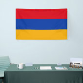 Flagge Armeniens Banner (Messeveranstaltung)