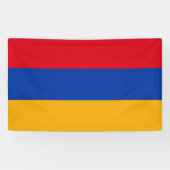 Flagge Armeniens Banner (Horizontal)