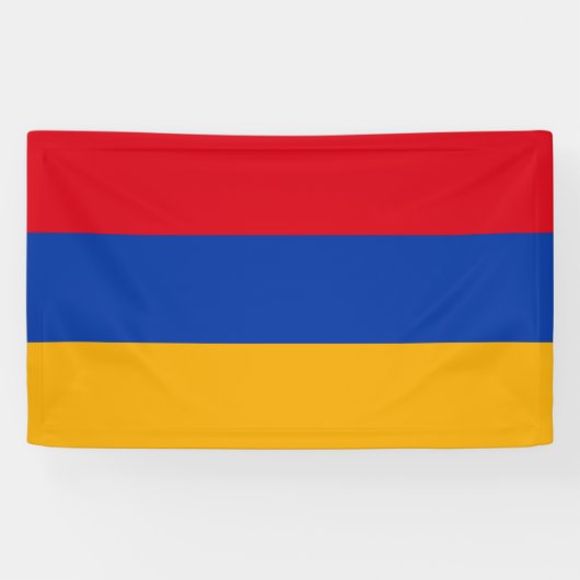 Flagge Armeniens Banner (Horizontal)