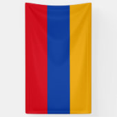 Flagge Armeniens Banner (Vertikal)