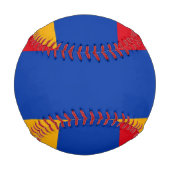 Flagge Armeniens Baseball (Rückseite)