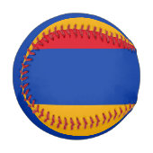 Flagge Armeniens Baseball (Vorderseite Links)