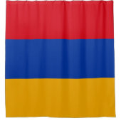 Flagge Armeniens Duschvorhang (Vorderseite)