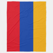 Flagge Armeniens Fleecedecke (Vorderseite)
