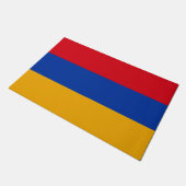 Flagge Armeniens Fußmatte (Schrägansicht)