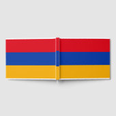Flagge Armeniens Gästebuch (Voll)