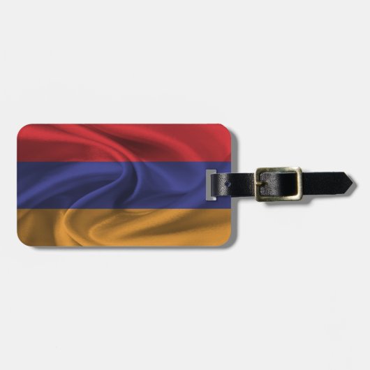 Flagge Armeniens Gepäckanhänger (Vorderseite horizontal)