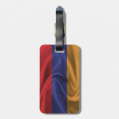 Flagge Armeniens Gepäckanhänger (Rückseite vertikal)