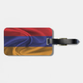 Flagge Armeniens Gepäckanhänger (Rückseite horizontal)