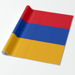 Flagge Armeniens Geschenkpapier
