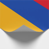 Flagge Armeniens Geschenkpapier (Ecke)