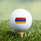 Flagge Armeniens Golfball (Insitu T-Shirt)