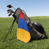 Flagge Armeniens Golfhandtuch (Gras)