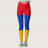 Flagge Armeniens Leggings (Vorderseite)