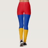 Flagge Armeniens Leggings (Rückseite)