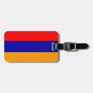 Flagge Armeniens: leicht erkennbar Gepäckanhänger