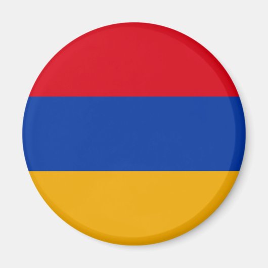 Flagge Armeniens Magnet (Vorne)