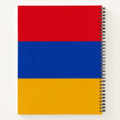 Flagge Armeniens Notizblock (Rückseite)