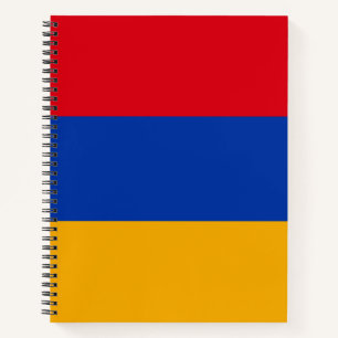 Flagge Armeniens Notizblock