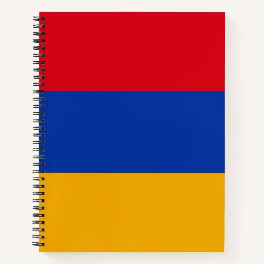 Flagge Armeniens Notizblock (Vorderseite)