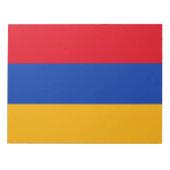 Flagge Armeniens Notizblock (Vorderseite)