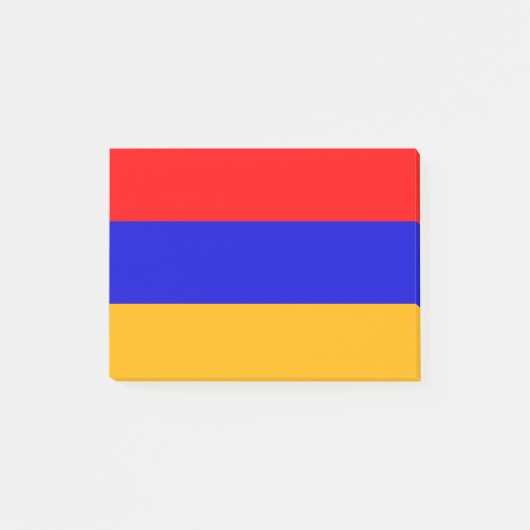 Flagge Armeniens - Post-it®-Hinweise Post-it Klebezettel (Vorderseite)