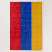 Flagge Armeniens Puzzle (Vertikal)