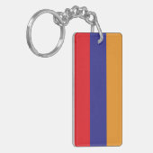 Flagge Armeniens Schlüsselanhänger (Vorderseite links)