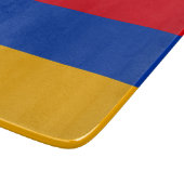 Flagge Armeniens Schneidebrett (Ecke)