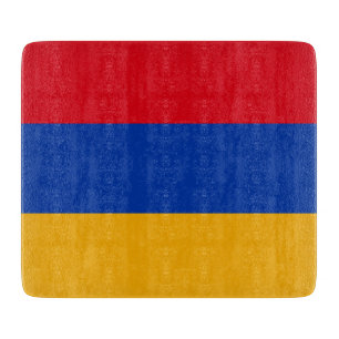 Flagge Armeniens Schneidebrett