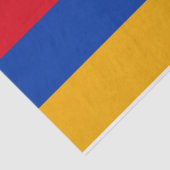 Flagge Armeniens Seidenpapier (Ausschnitt)