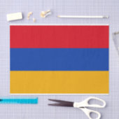 Flagge Armeniens Seidenpapier (Handwerk)