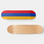 Flagge Armeniens Skateboard (Horizontal)