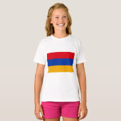 Flagge Armeniens T-Shirt (Vorne ganz)