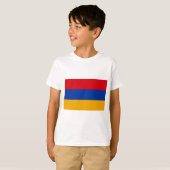 Flagge Armeniens T-Shirt (Vorne ganz)