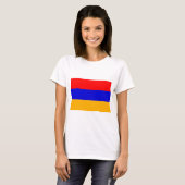 Flagge Armeniens T-Shirt (Vorne ganz)