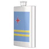 Flagge Arubas Flachmann (Links)