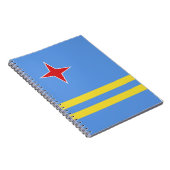 Flagge Arubas Notizblock (Rechte Seite)